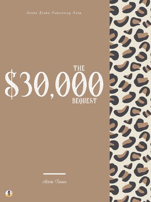 cover image of The $30,000 Bequest and Other Stories